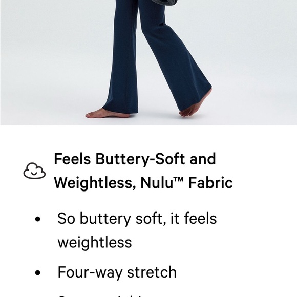 Lululemon Groove Nulu Super High Rise Flared Charcoal Legging - Picture 10 of 11